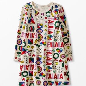 Hanna Anderson Holiday Christmas Print Dress